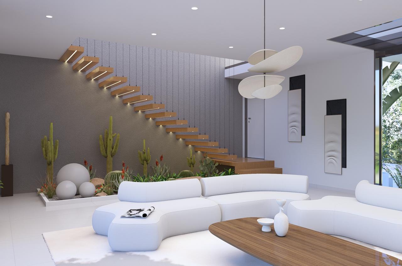 Ocean View Villa in a Private Natural Setting, 1,120 m² of land and 450 m² of construction.