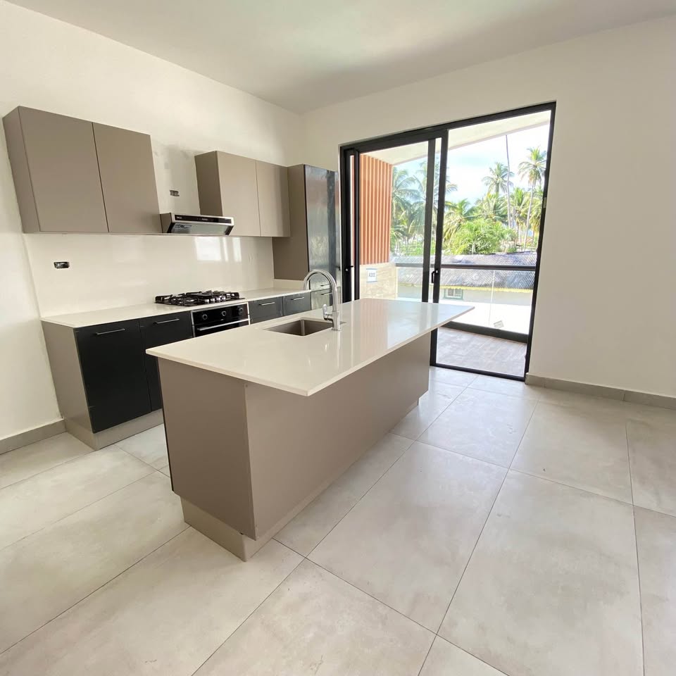 Miles of beach right in front of you.