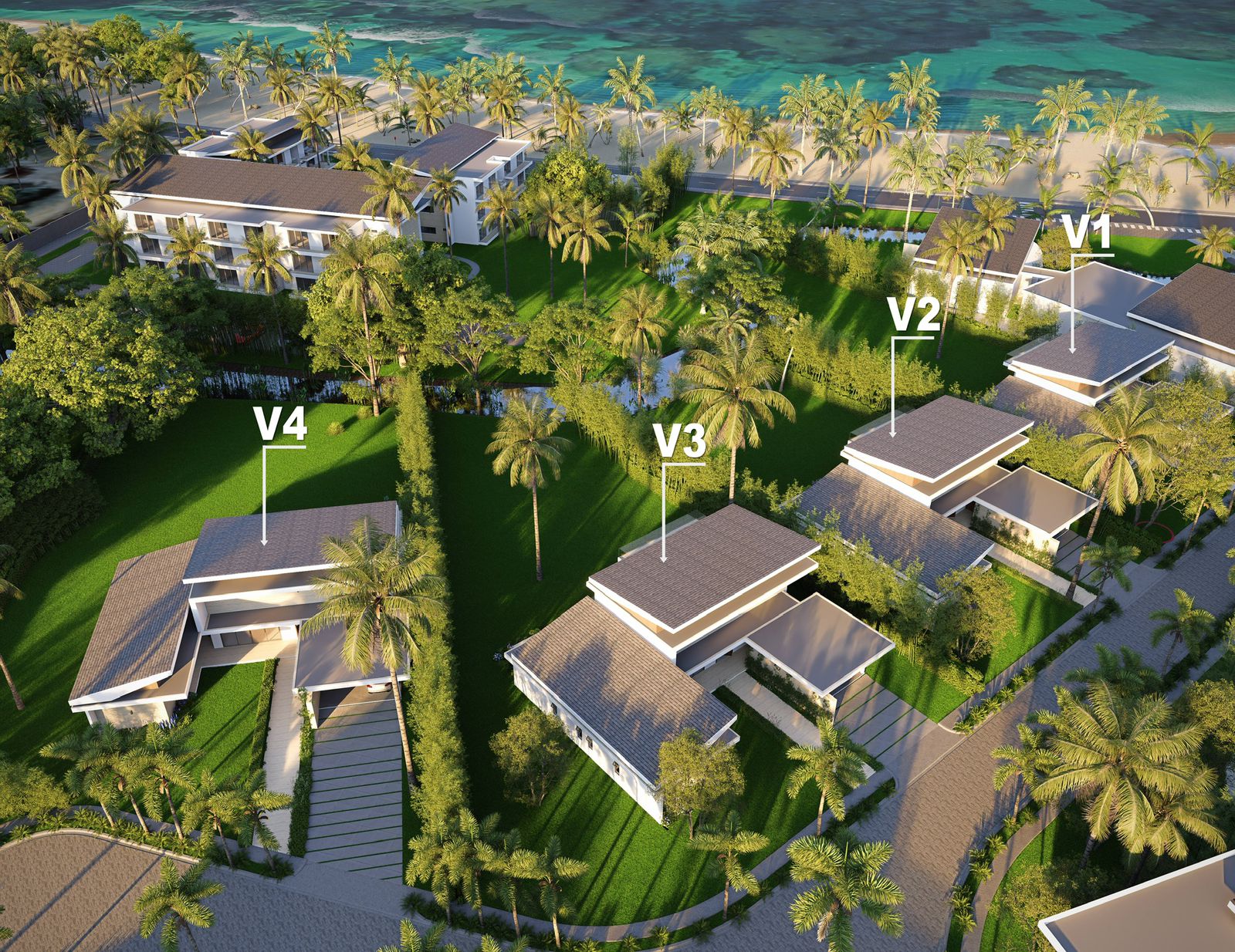 BEACHFRONT VILLAS
