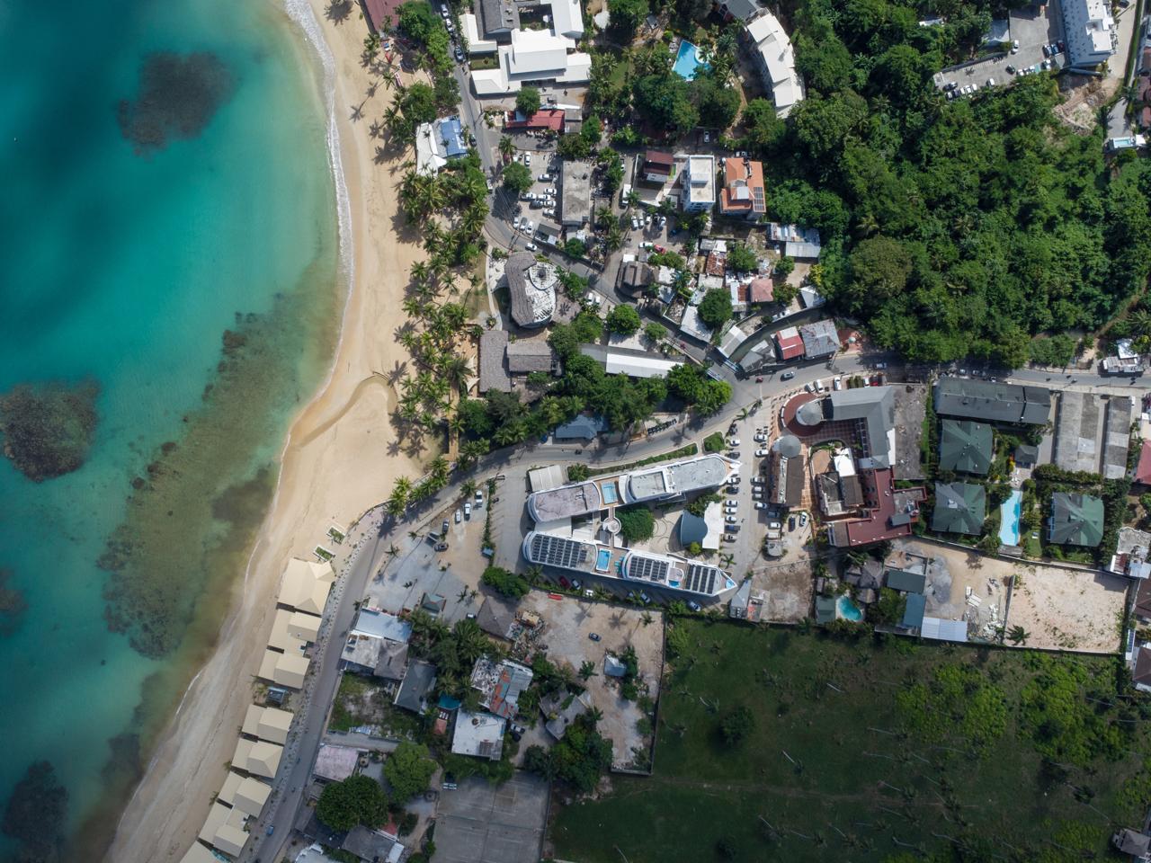 Duplex loft–style apartment with ocean view, recently renovated.