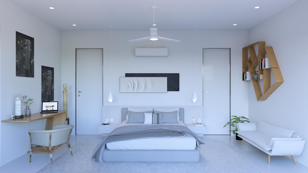 Ocean View Villa in a Private Natural Setting, 1,120 m² of land and 450 m² of construction.