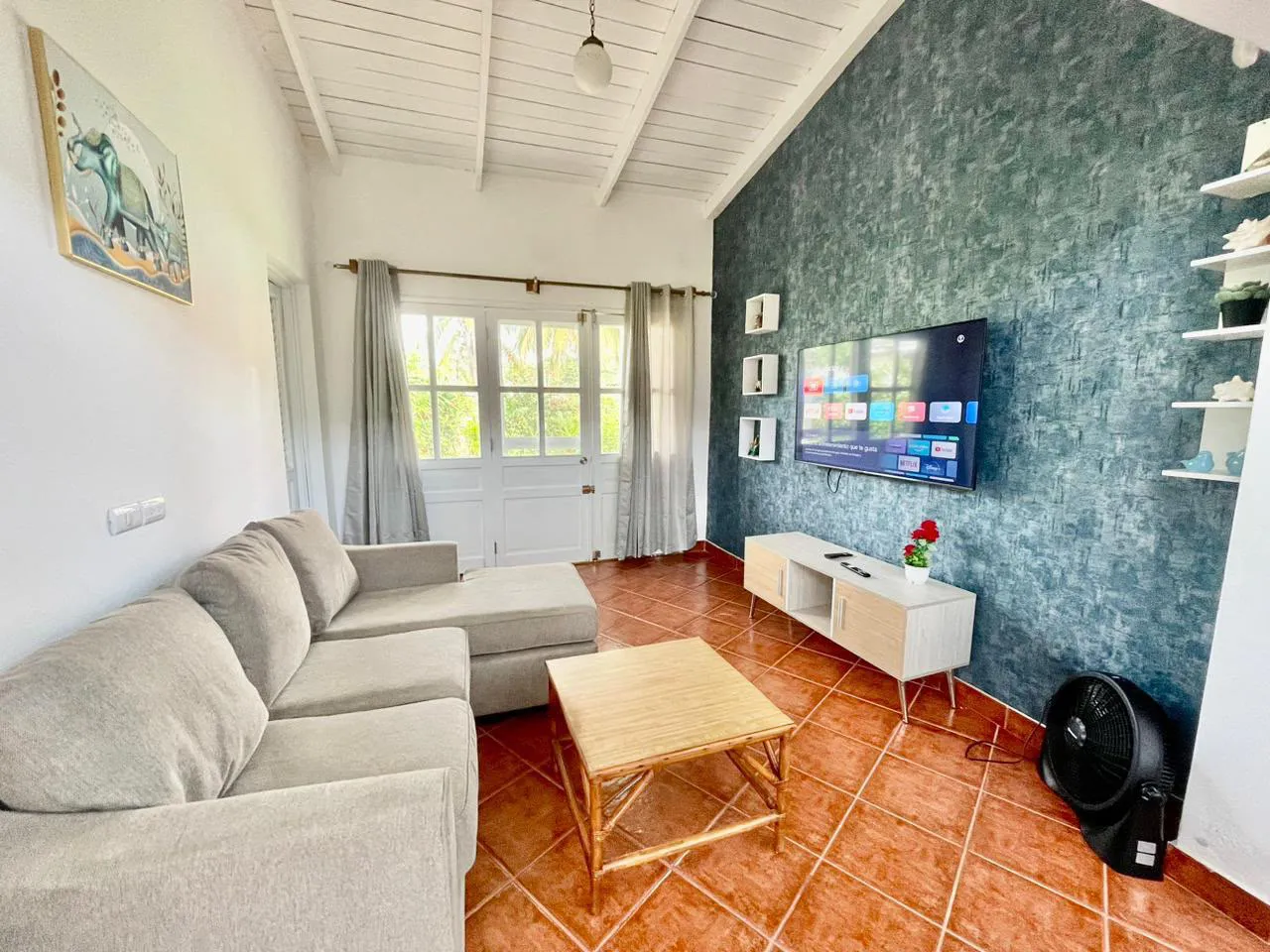 Long-Term Rental Near Playa Bonita: 3-Bedroom Villa with Private Pool & Garden in Las Terrenas