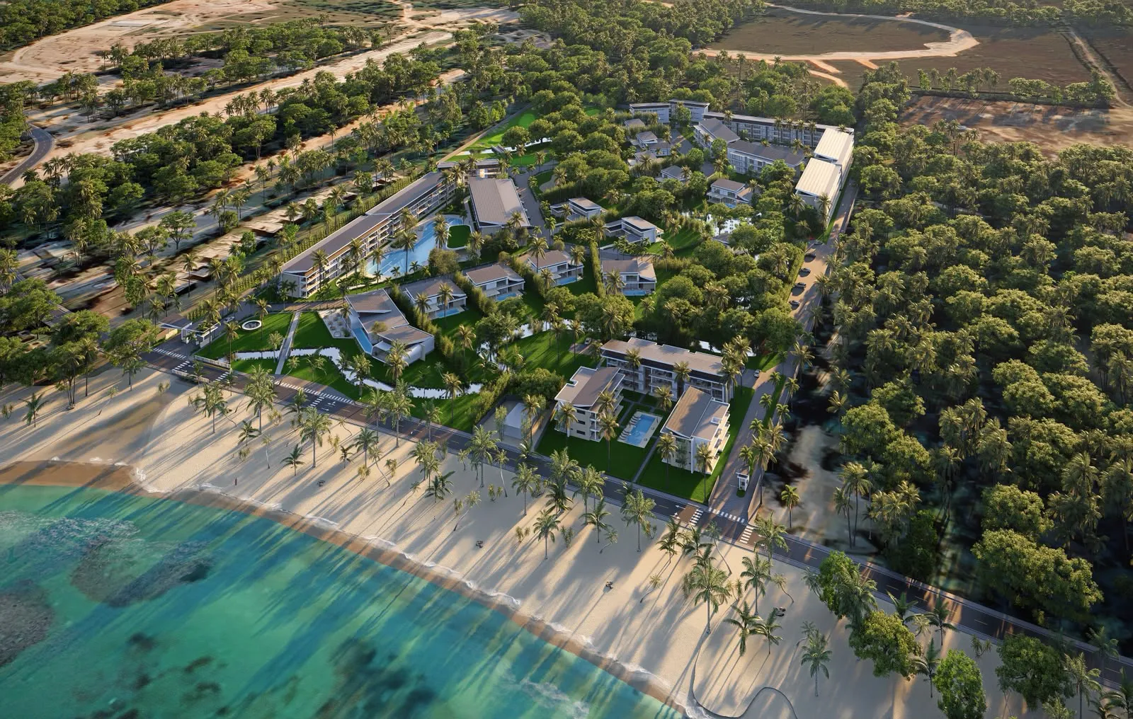 Ultra-Luxury Oceanfront Resort Project in Playa Portillo LAS TERRENAS| CONFOTUR Approved