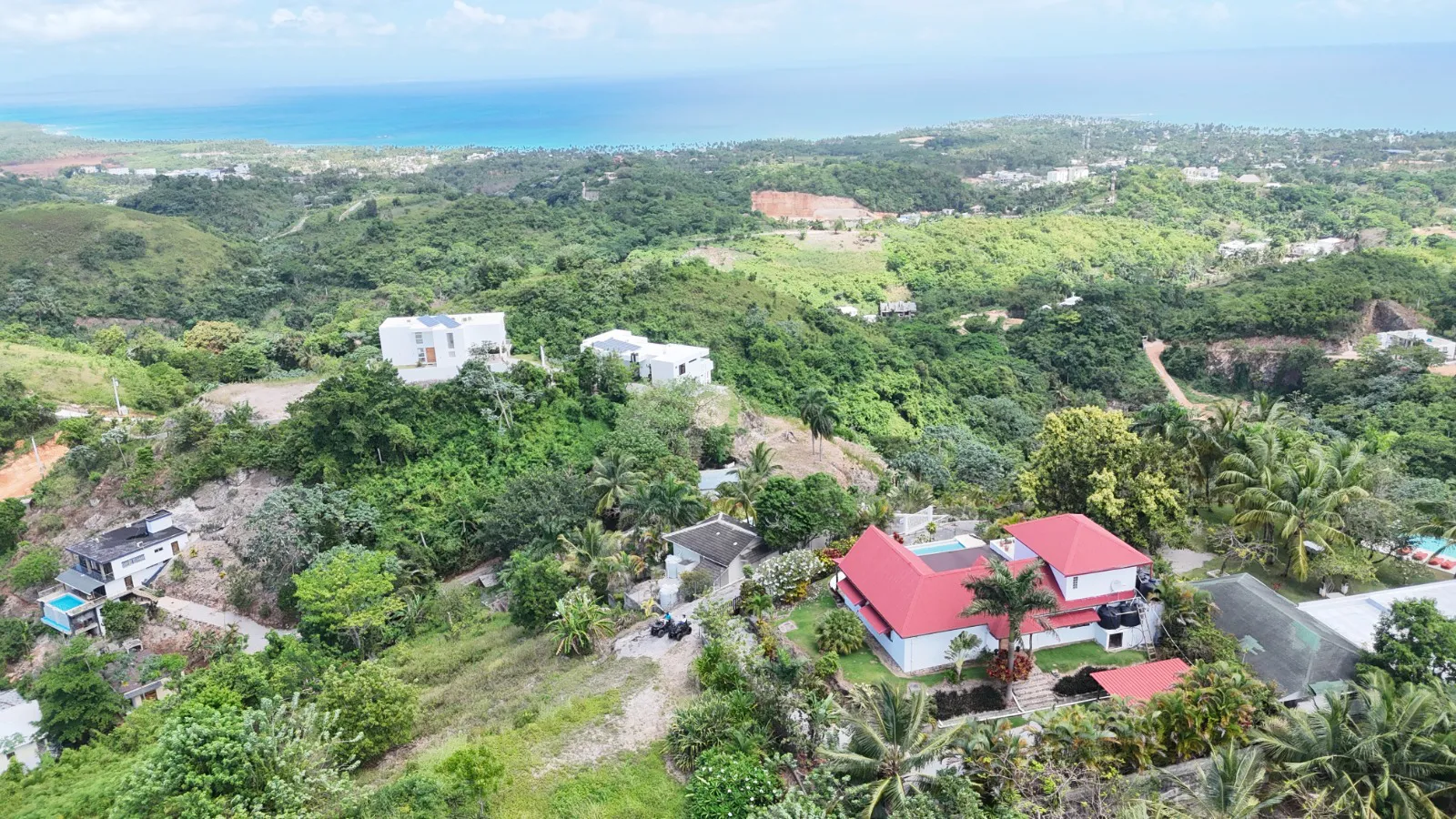 Panoramic Ocean View Land for Sale in Loma del Agua | 1,822 m² Lot in Las Terrenas
